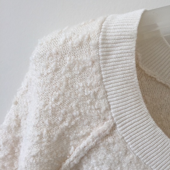 Cream Popcorn Sweater - Picture 3 of 8